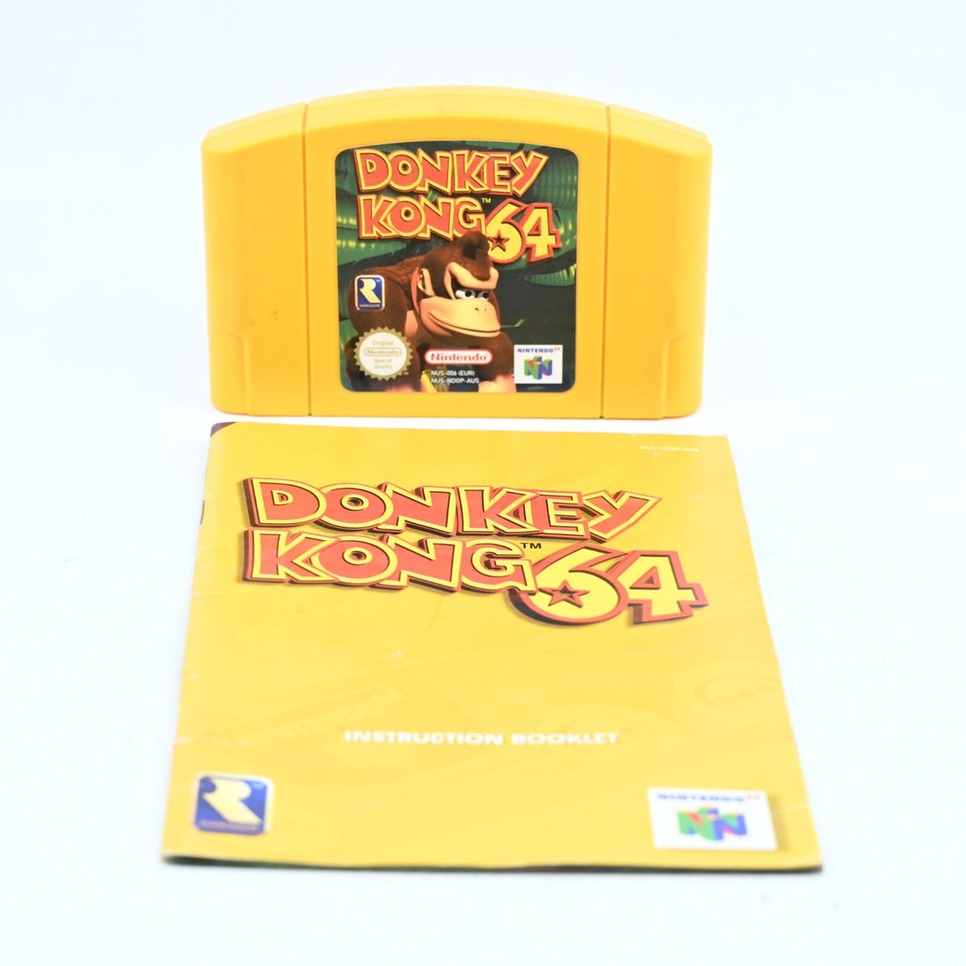 Donkey Kong 64 - N64 / Nintendo 64 Boxed Game - PAL - FREE POST!