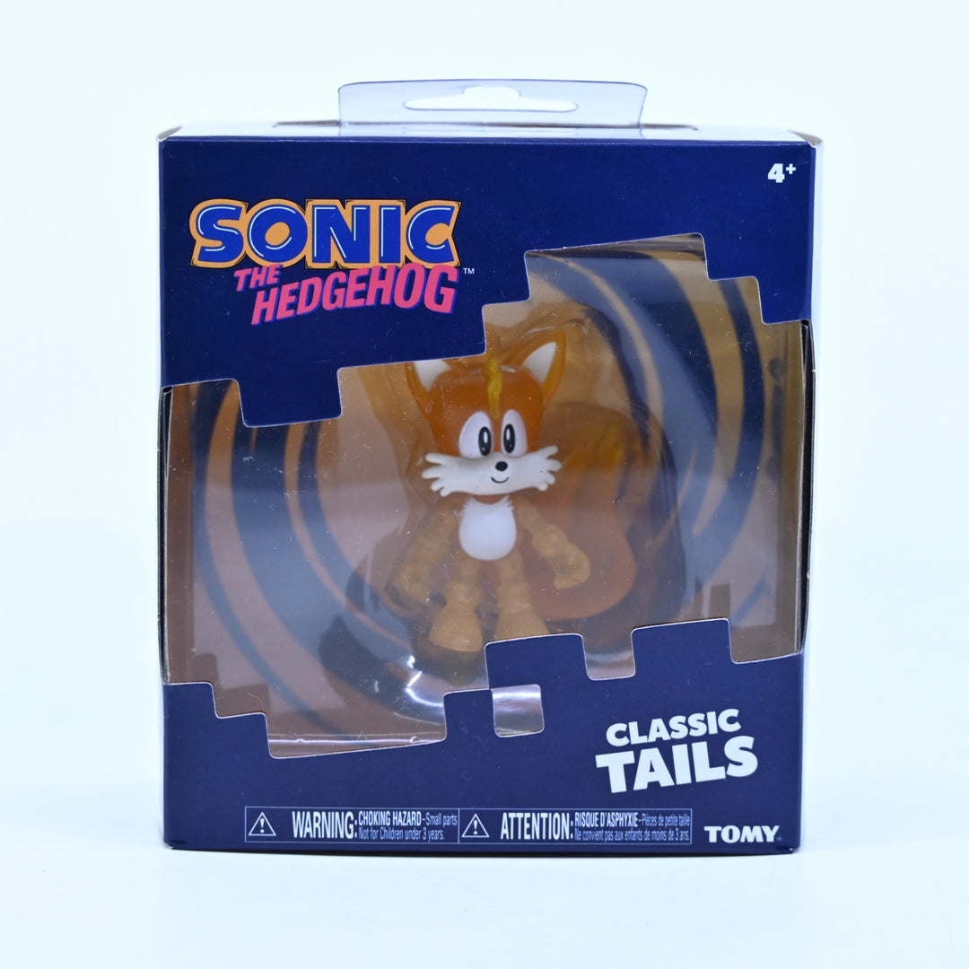 SEALED! Translucent Classic Tails - Sonic the Hedgehog - Tomy Figure