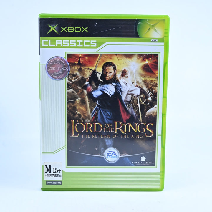 Lord of the Rings: The Return of the King - Original Xbox Game + Manual - PAL