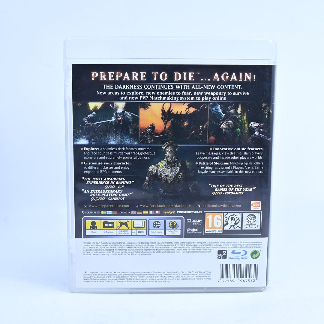 Dark Souls: Prepare to Die Edition - Sony Playstation 3 / PS3 Game + Manual