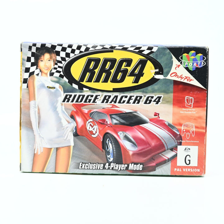 Ridge Racer 64 - N64 / Nintendo 64 Boxed Game - PAL - FREE POST!