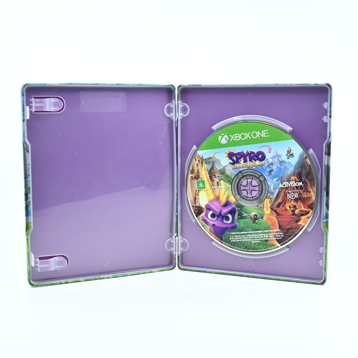 Spyro Reignited Trilogy Steelbook Edition - Xbox One Game - PAL - FREE POST!