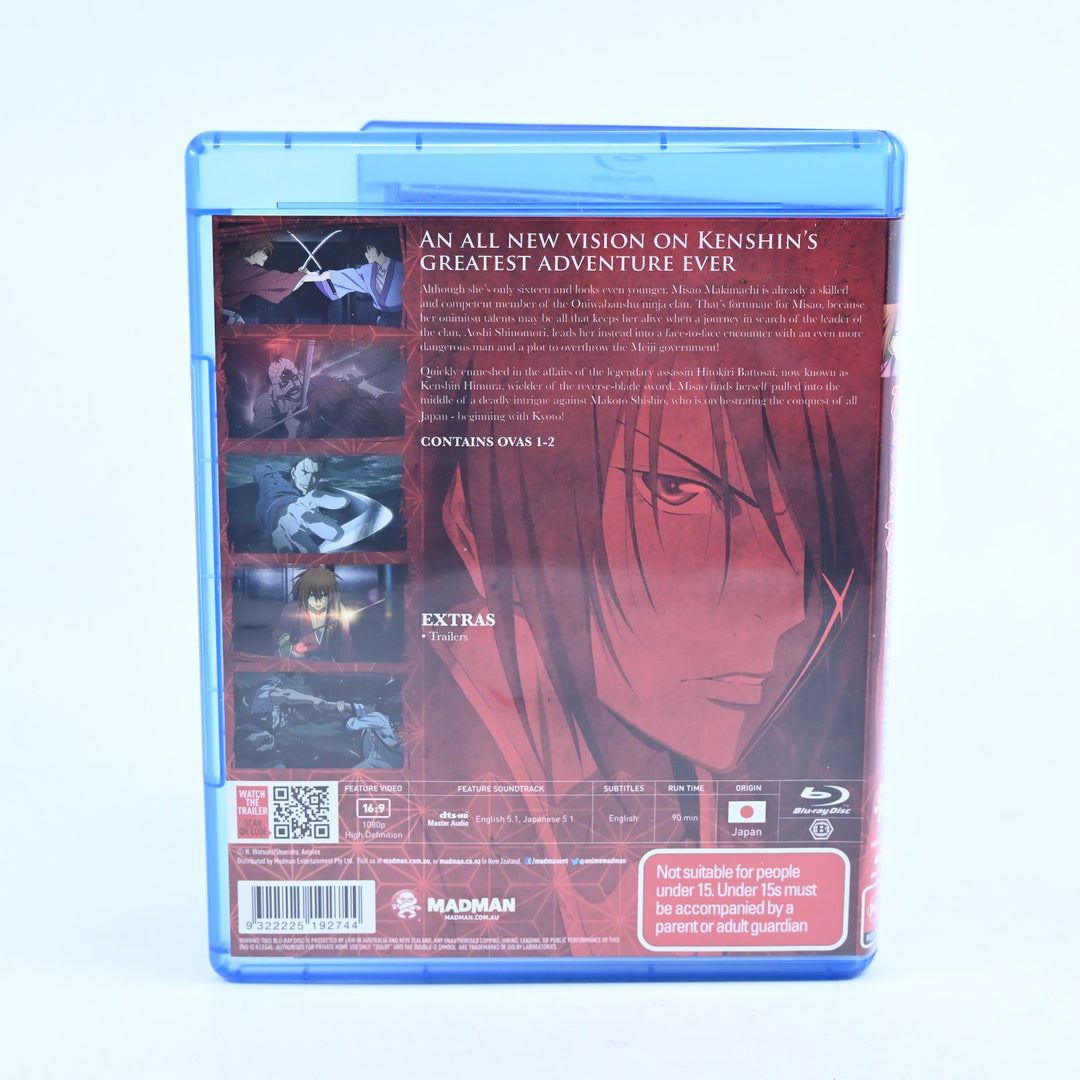 Rurouni Kenshin - New Kyoto Arc - Region B - Madman - Anime Blu-Ray