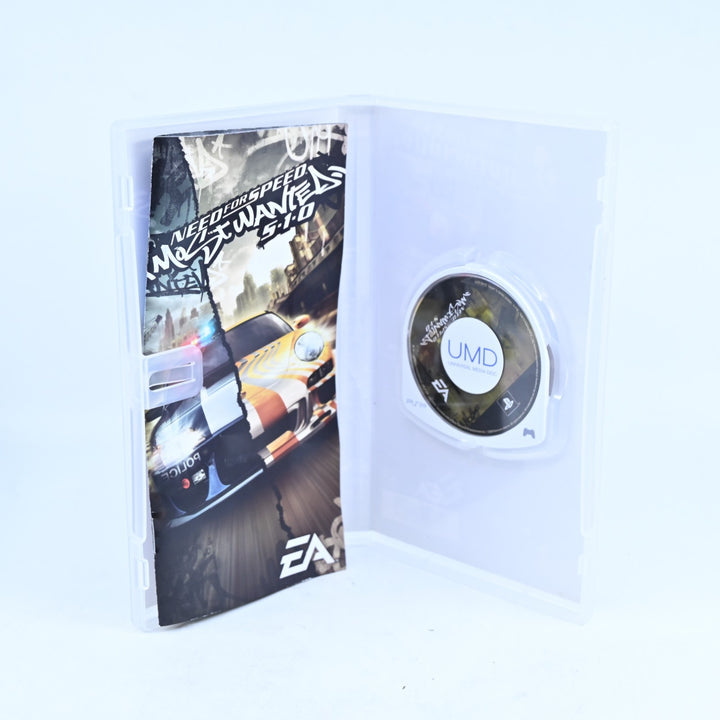Need For Speed: Most Wanted 5-1-0 - Sony PSP Game + Manual - 5.1.0 / 5 1 0