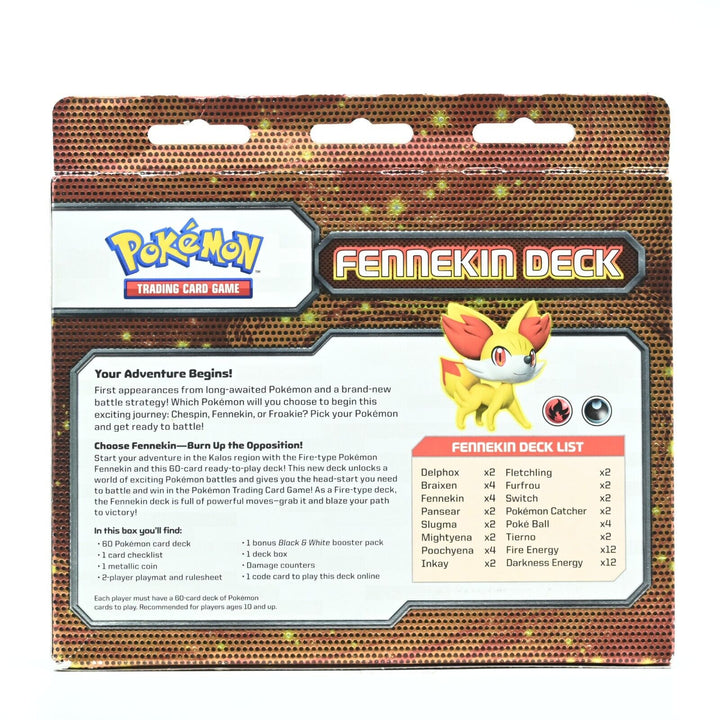 Kalos XY Starter Set - Fennekin Deck - Pokemon Cards