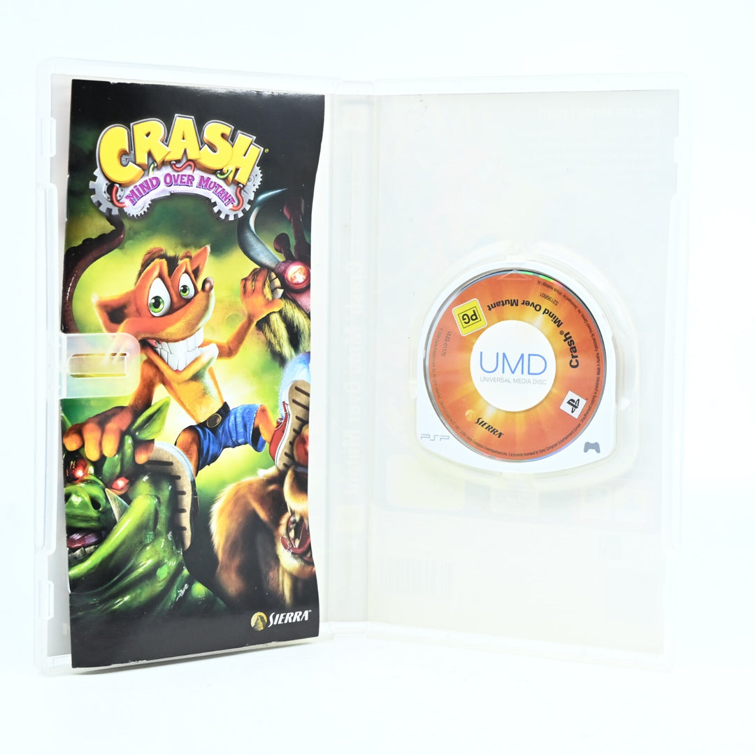 Crash: Mind over Mutant - Sony PSP Game + Manual - FREE POST!