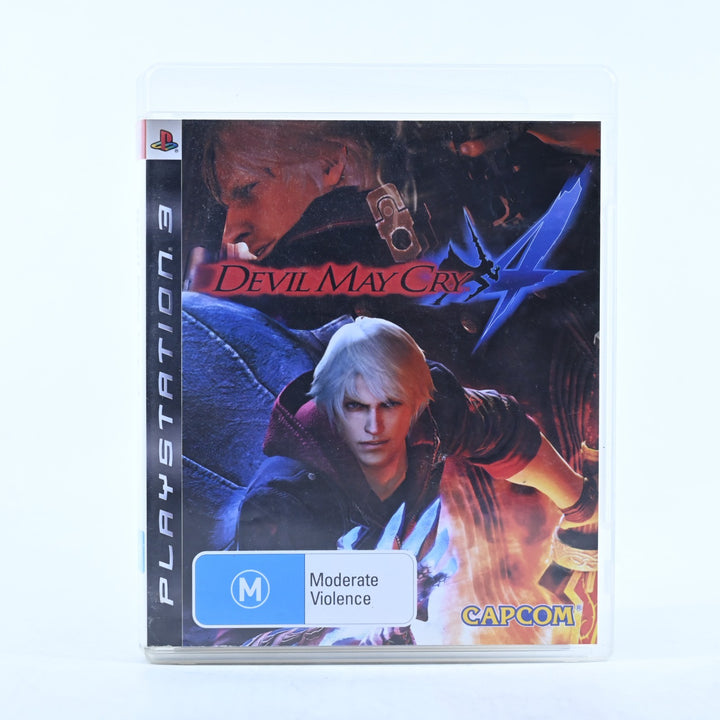 Devil May Cry 4 - Sony Playstation 3 / PS3 Game + Manual - MINT DISC!
