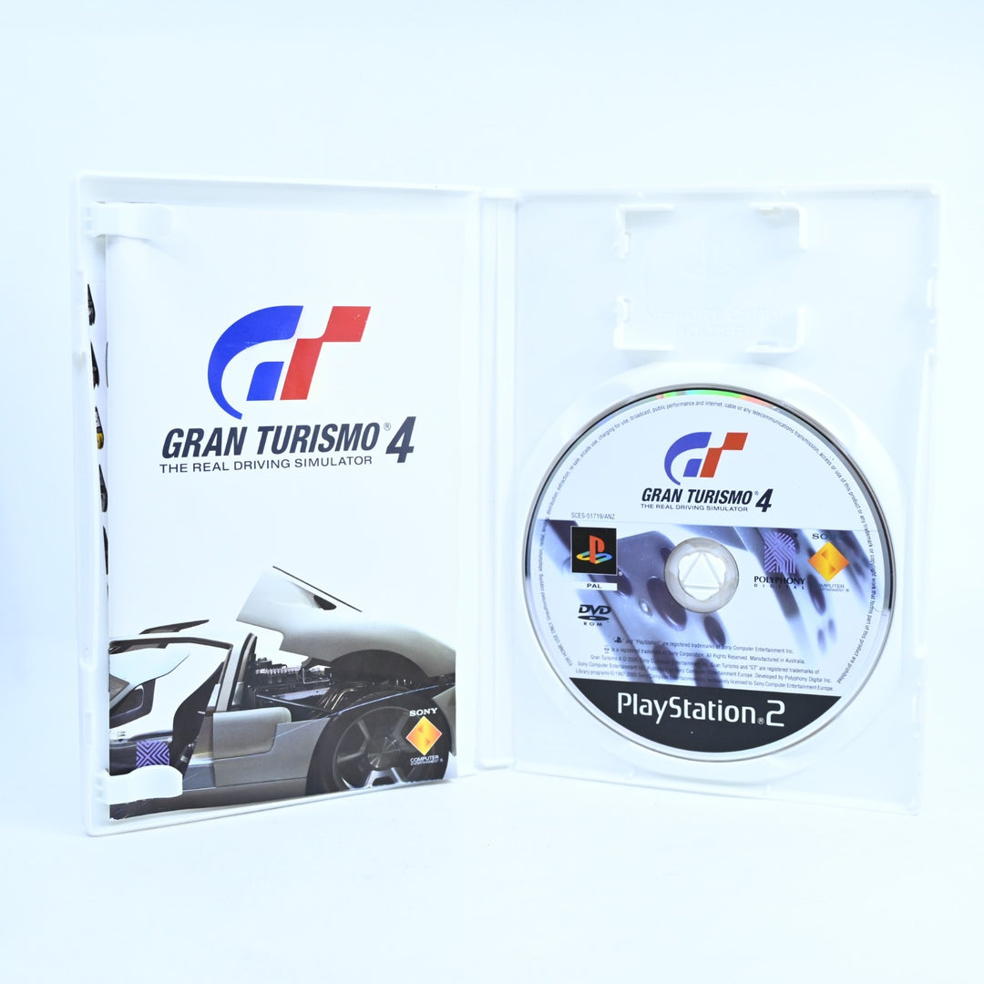 Gran Turismo 4 - Sony Playstation 2 / PS2 Game + Manual - PAL