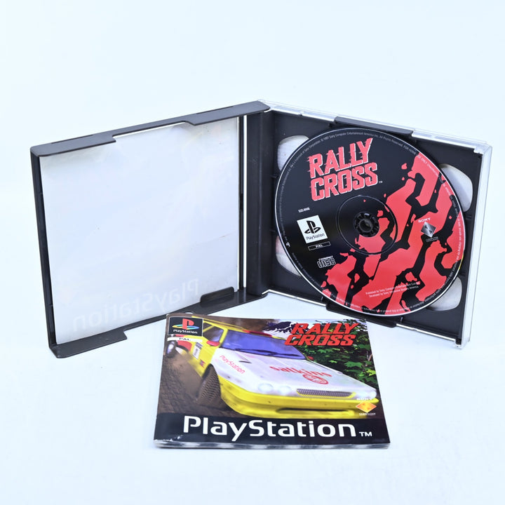 Rally Cross - Sony Playstation 1 / PS1 Game + Manual - PAL