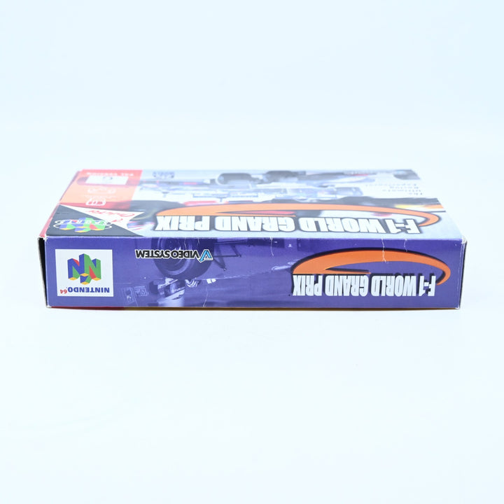 F-1 World Grand Prix - N64 / Nintendo 64 Boxed Game - PAL - FREE POST!