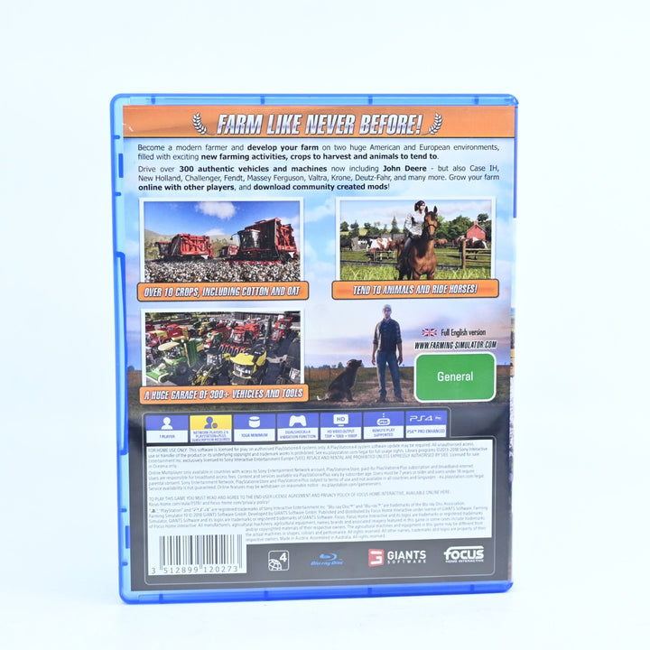 Farming Simulator 19 - Sony Playstation 4 / PS4 Game - FREE POST!