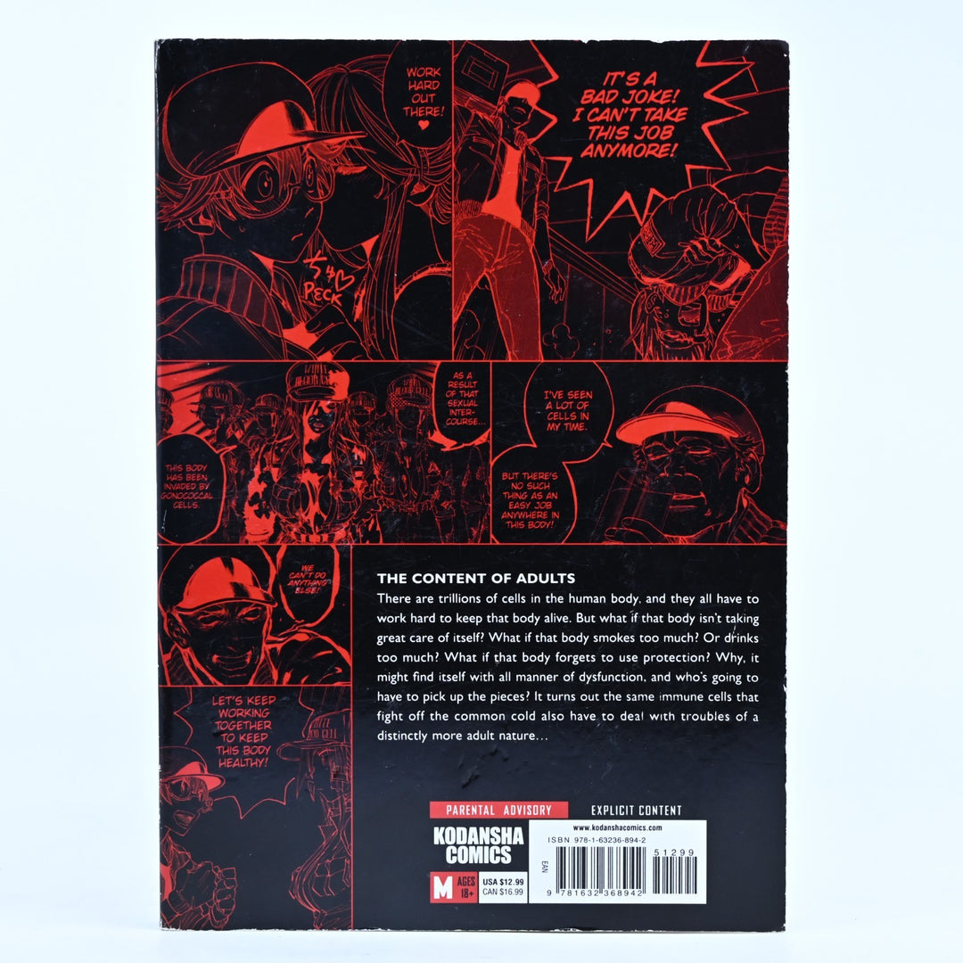 Cells at Work: Code Black - Volume 1 - Shigemitsu Harada - Kodansha - Manga