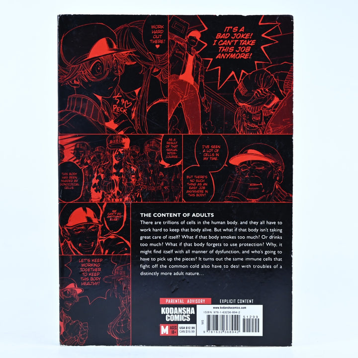 Cells at Work: Code Black - Volume 1 - Shigemitsu Harada - Kodansha - Manga