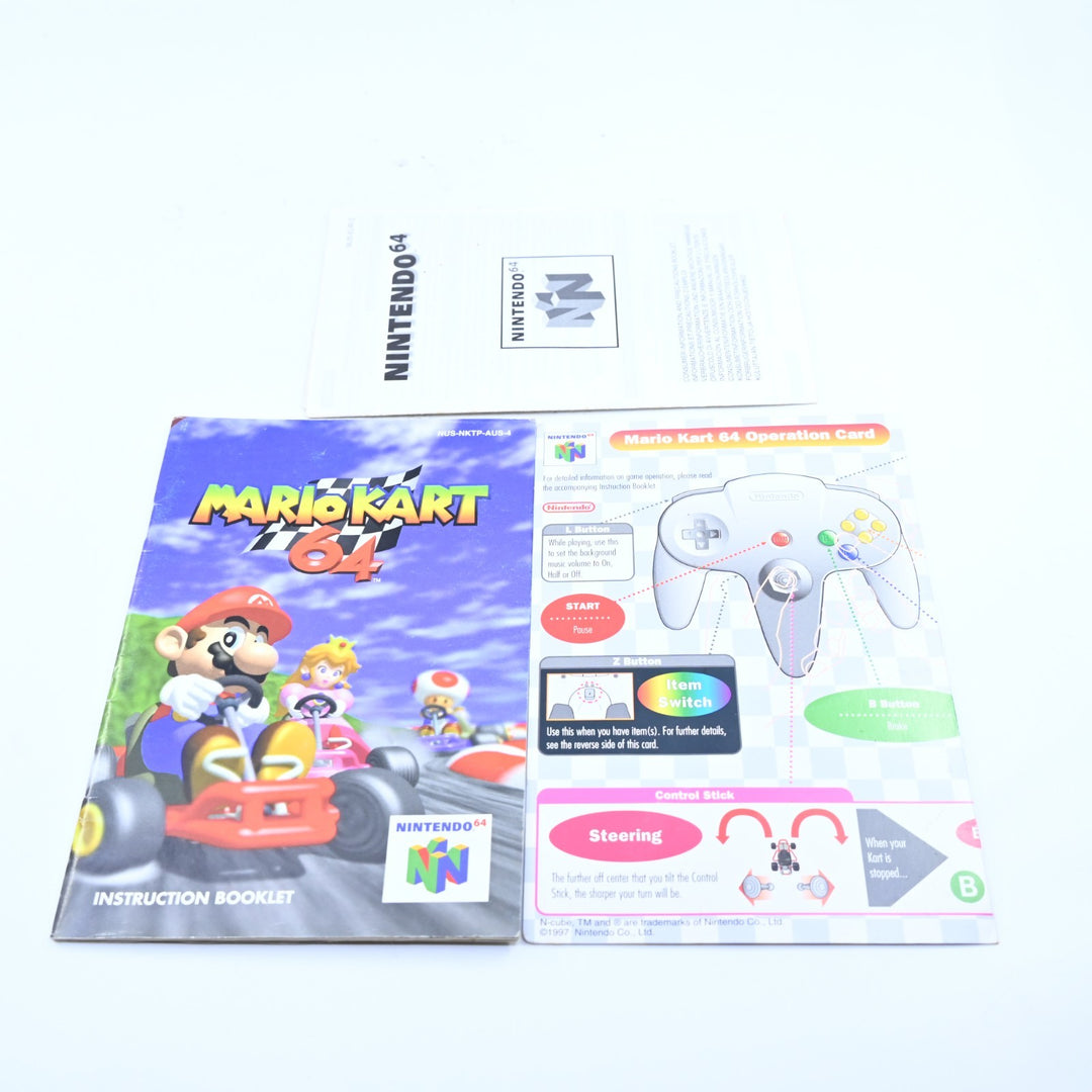 Mario Kart 64 - N64 / Nintendo 64 Boxed Game - PAL - FREE POST!