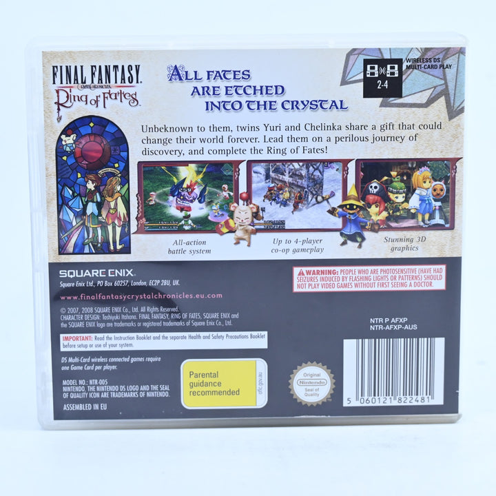 Final Fantasy Crystal Chronicles: Ring of Fates - Nintendo DS Game - PAL