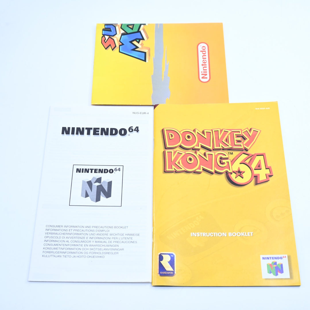 Donkey Kong 64 - N64 / Nintendo 64 Boxed Game - PAL - EXCELLENT CONDITION