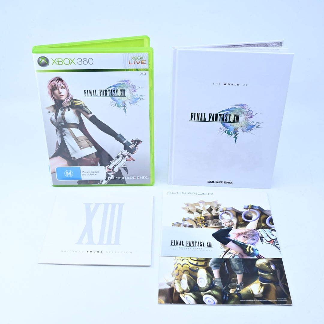 Final Fantasy XIII Limited Collector's Edition - Xbox 360 Game + Manual - PAL