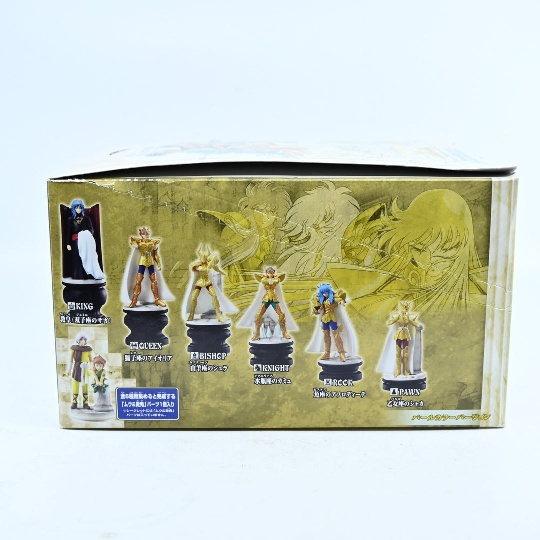 Saint Seiya Gold Chess Set DX Box MegaHouse 2004 - Toy
