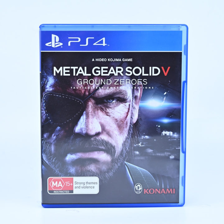 Metal Gear Solid V Ground Zeroes - Sony Playstation 4 / PS4 Game - FREE POST!