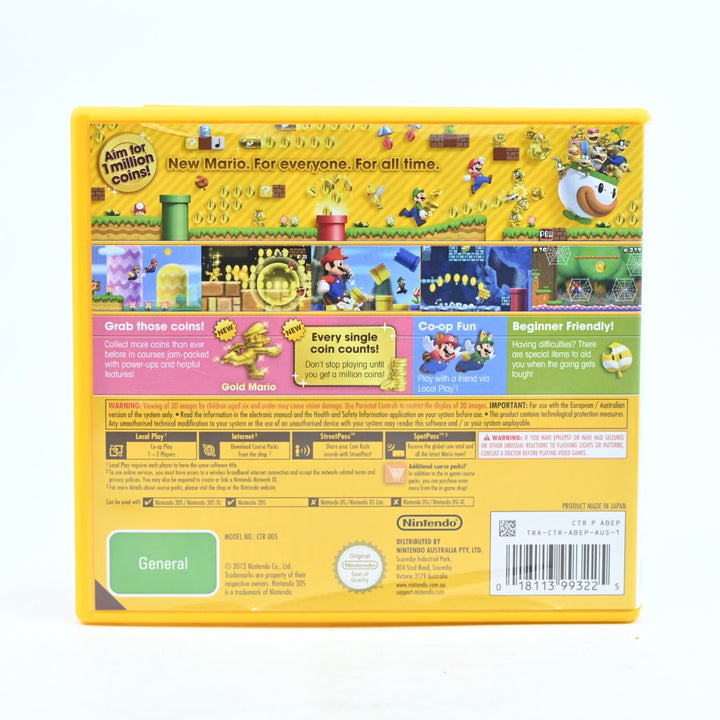 New Super Mario Bros. 2 - Nintendo 3DS Game - PAL - FREE POST!