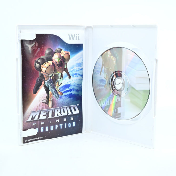 Metroid Prime 3: Corruption - Nintendo Wii Game + Manual - PAL - MINT DISC!