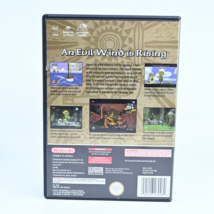 The Legend of Zelda: The Wind Waker + Manual - Nintendo Gamecube Game