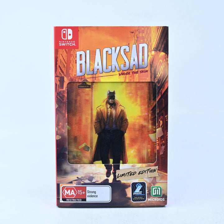 Blacksad: Under The Skin - Limited Edition - Nintendo Switch Game - FREE POST!