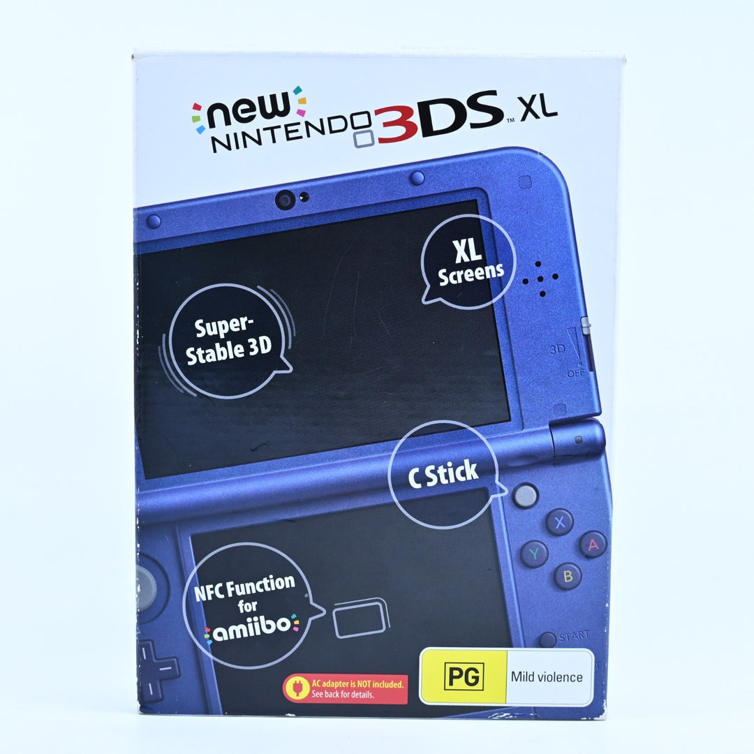 Metallic Blue - 'New' Nintendo 3DS XL Boxed Console - RED-001 - PAL - FREE POST!