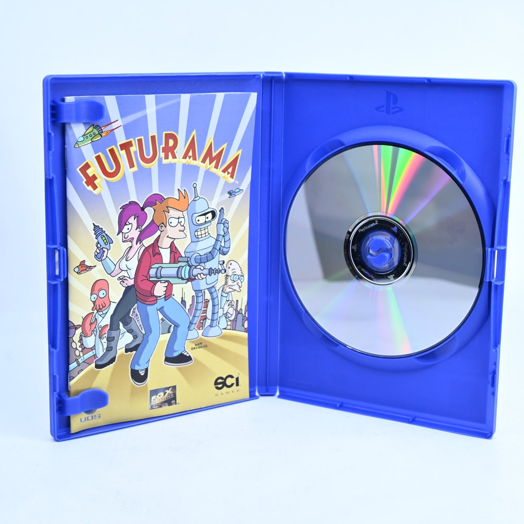 Futurama - Sony Playstation 2 / PS2 Game + Manual - PAL