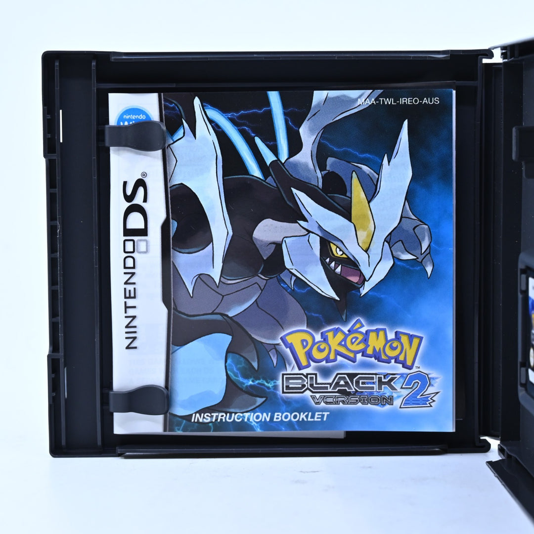 Pokemon Black 2 - Nintendo DS Game - AUS PAL + Manual - FREE POST!