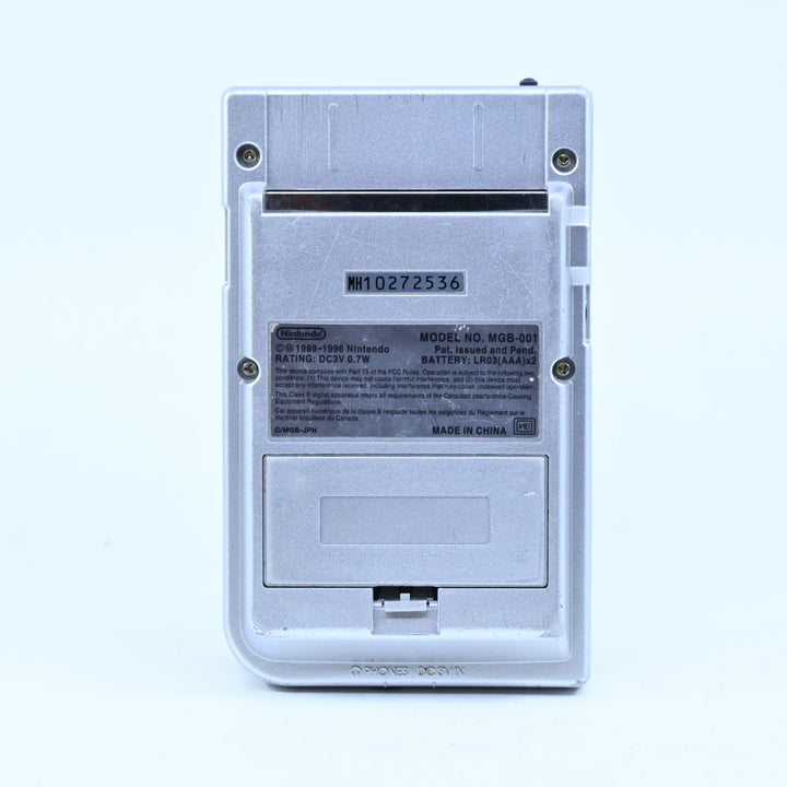 Silver Nintendo Gameboy Pocket Console - MGB-001 - FREE POST!