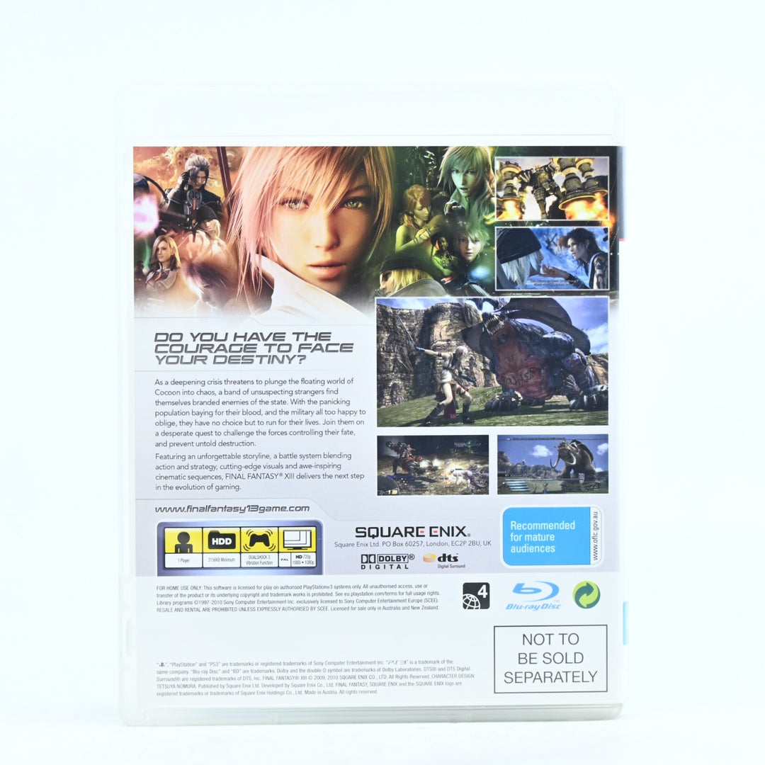Final Fantasy XIII Limited Collector's Edition - Sony Playstation 3 / PS3 Game