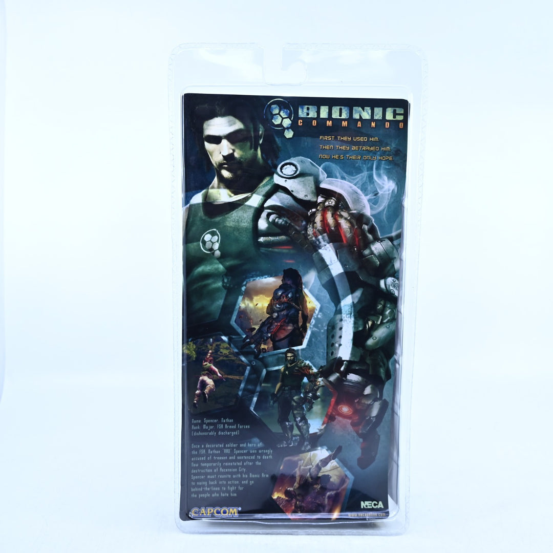 SEALED! Nathan "Rad" Spencer - Bionic Commando - NECA - Action Figure
