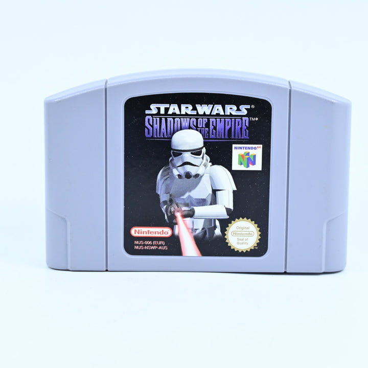 Star Wars: Shadows of the Empire - N64 / Nintendo 64 Boxed Game - PAL