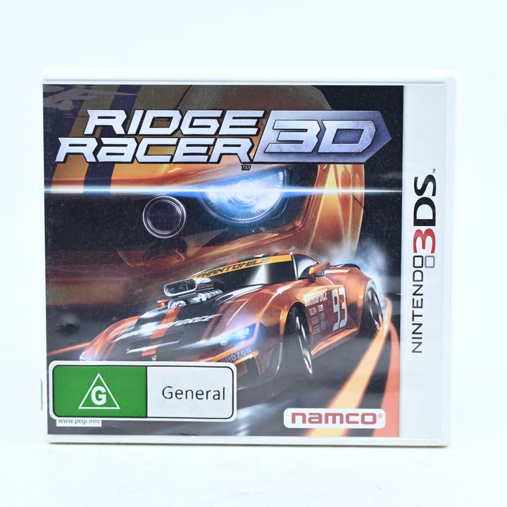 Ridge Racer 3D - Nintendo DS Game - PAL + Manual - FREE POST!