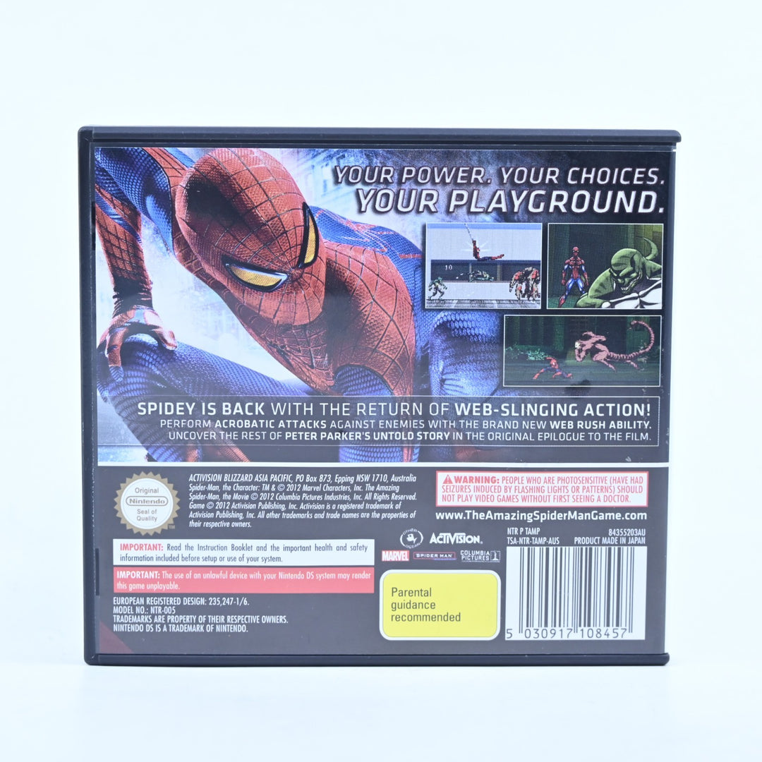 The Amazing Spider-Man - Nintendo DS Game - PAL + Manual - FREE POST!