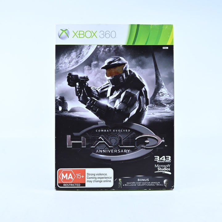 Halo: Combat Evolved Anniversary - Xbox 360 Game + Manual - PAL - MINT DISC!
