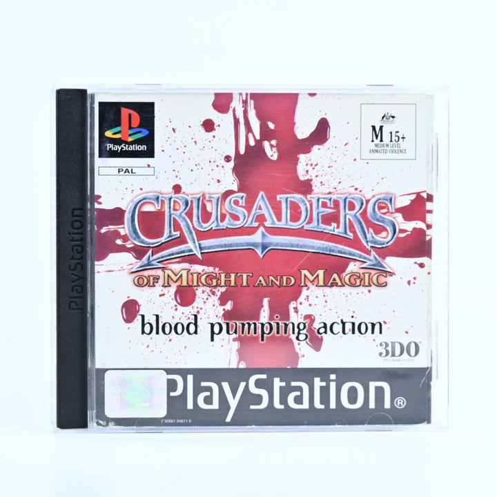 Crusaders of Might and Magic - Sony Playstation 1 / PS1 Game + Manual - PAL