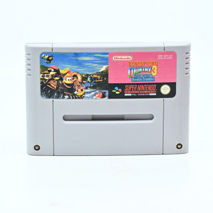 Donkey Kong Country 3 - Super Nintendo / SNES Boxed Game - PAL - NEW BATTERY!