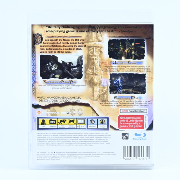 Demon's Souls - Sony Playstation 3 / PS3 Game + Manual - FREE POST