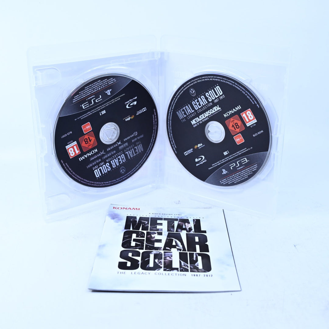 Metal Gear Solid: The Legacy Collection - Sony Playstation 3 / PS3 Game + Manual