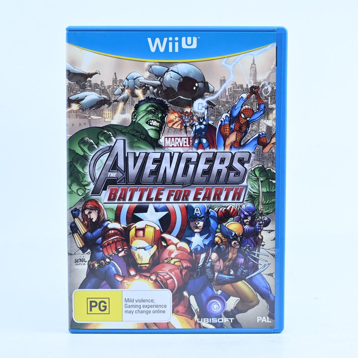 Marvel Avengers: Battle for Earth - Nintendo Wii U Game - PAL - FREE POST!
