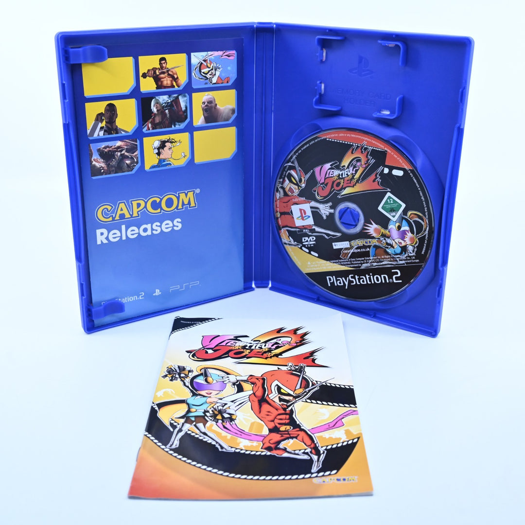 Viewtiful Joe 2 - Sony Playstation 2 / PS2 Game + Manual - PAL - MINT DISC!