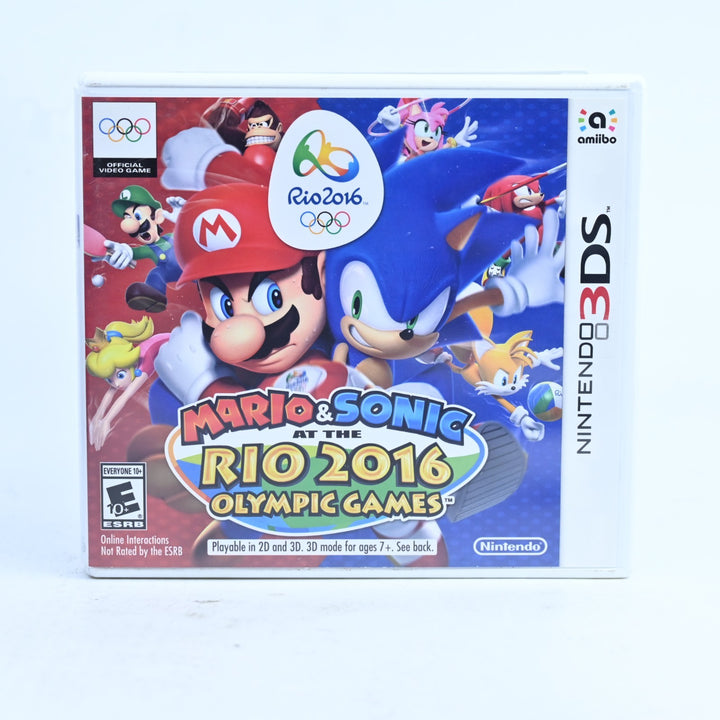 Mario & Sonic at the Rio 2016 Olympic Games - Nintendo 3DS Game - USA REGION!