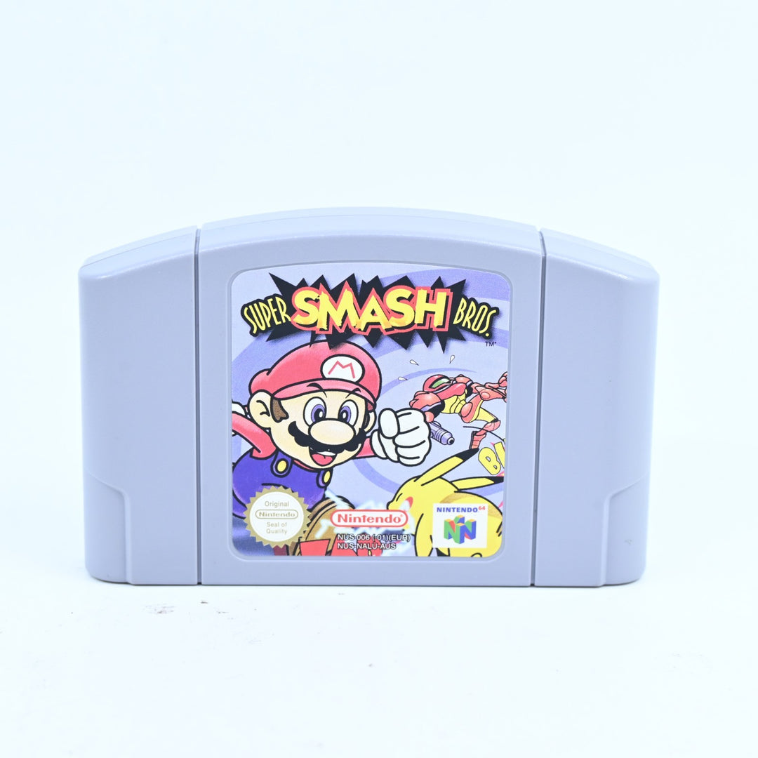 Super Smash Bros. - N64 / Nintendo 64 Boxed Game - PAL - FREE POST!
