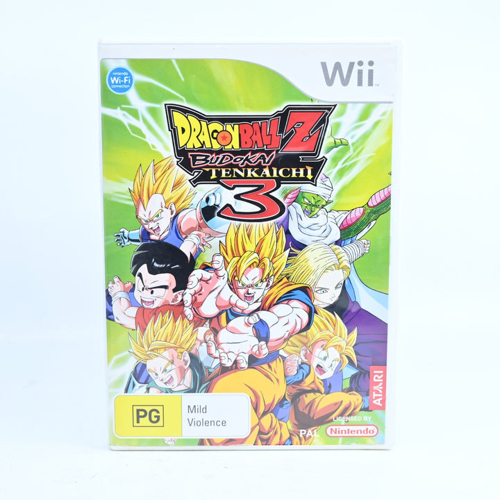 Dragon Ball Z Budokai Tenkaichi 3 - Nintendo Wii Game - No Manual - PAL