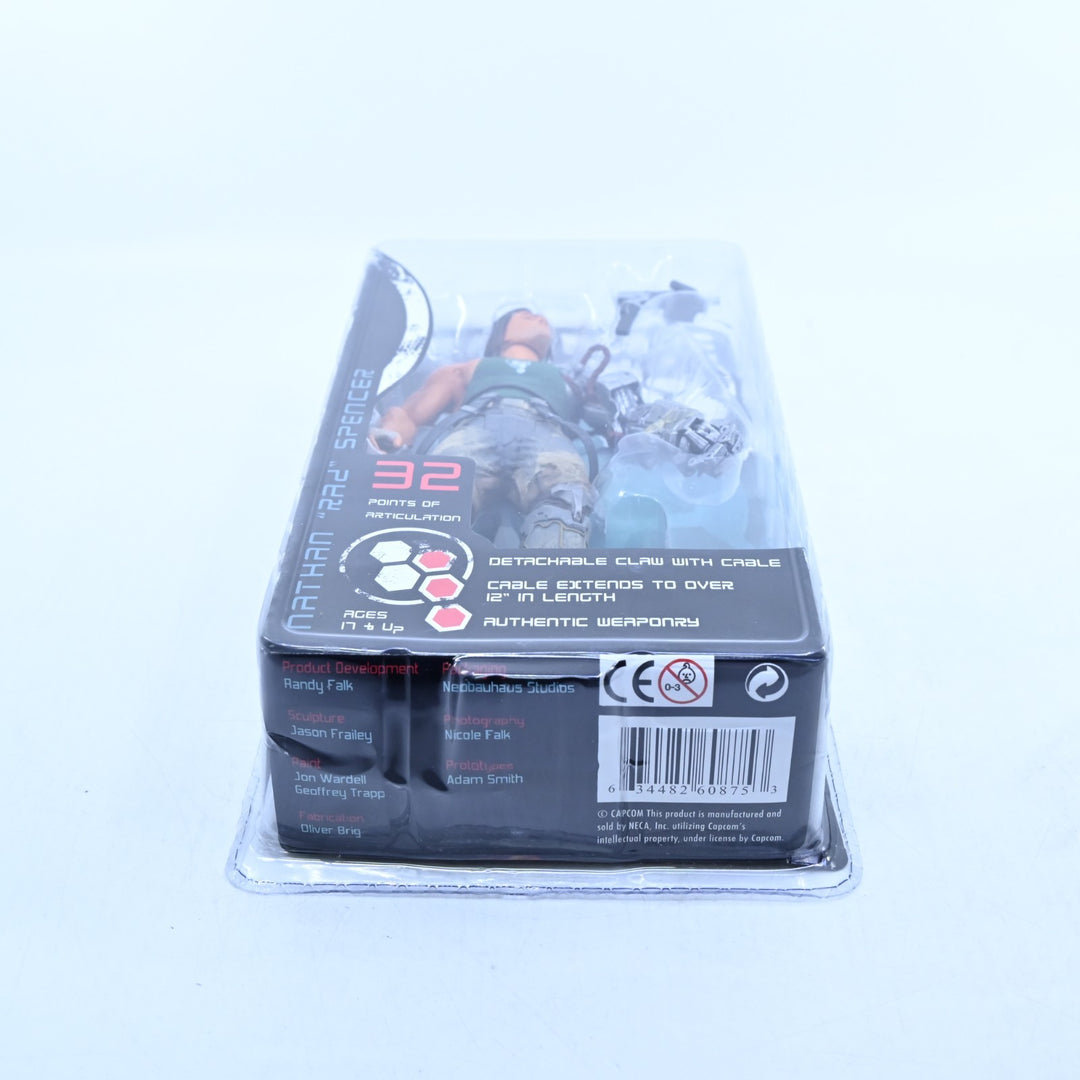 SEALED! Nathan "Rad" Spencer - Bionic Commando - NECA - Action Figure