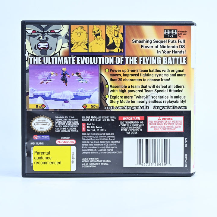 Dragon Ball Z: Supersonic Warriors 2 - Nintendo DS Game - PAL + Manual