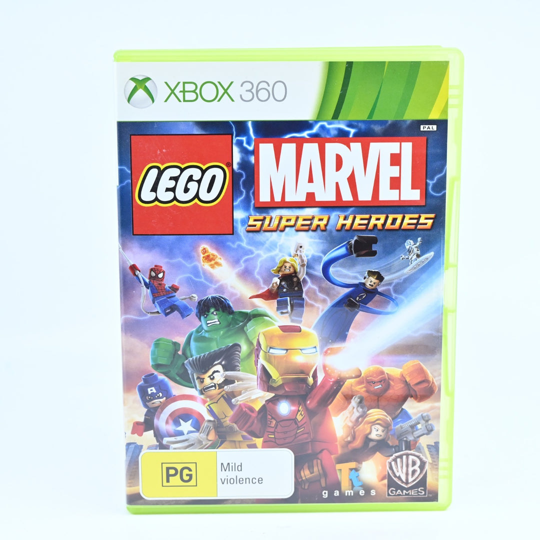 LEGO Marvel Super Heroes - Xbox 360 Game - PAL - MINT DISC!
