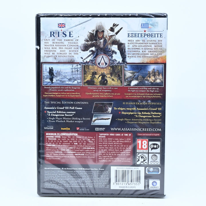 SEALED! Assassin's Creed III 3 - PC / Other Game, Other Game - Free Post!